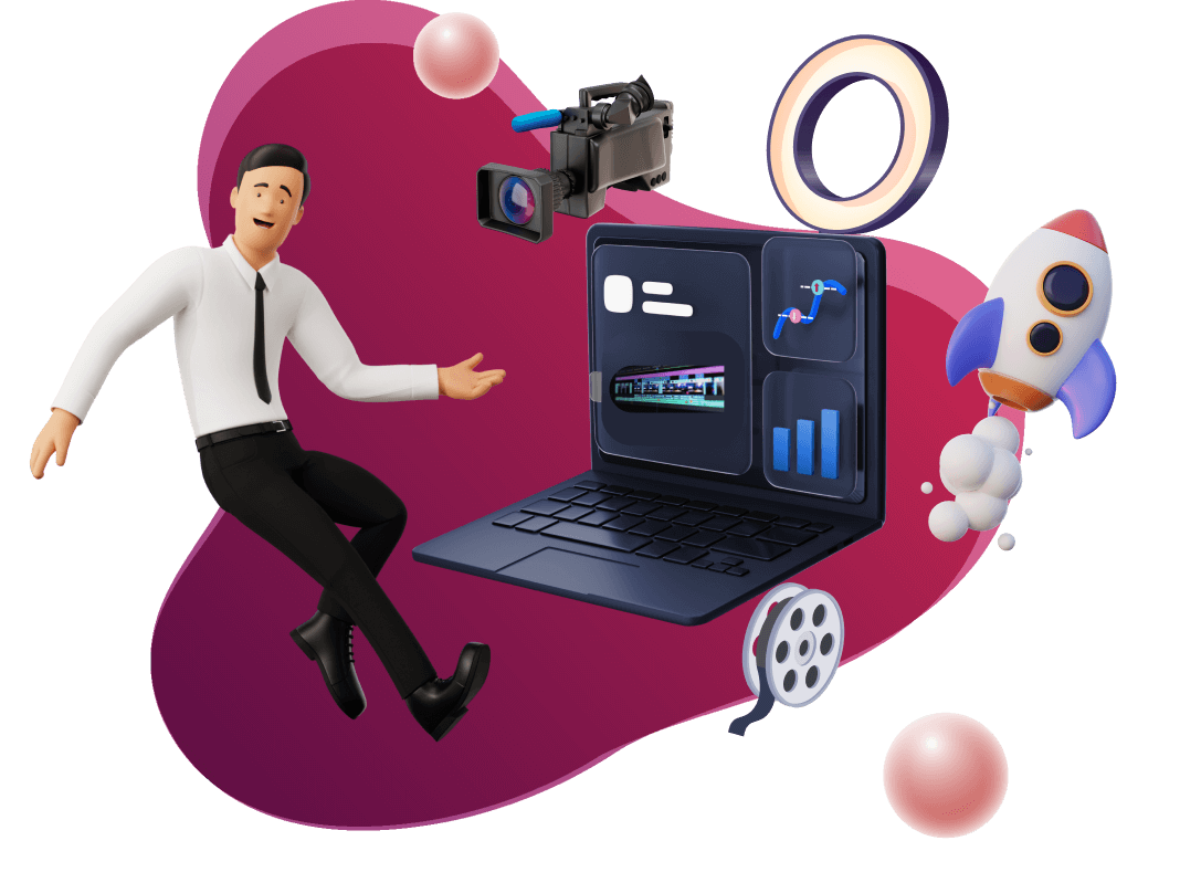 flamingo films studio second illustration